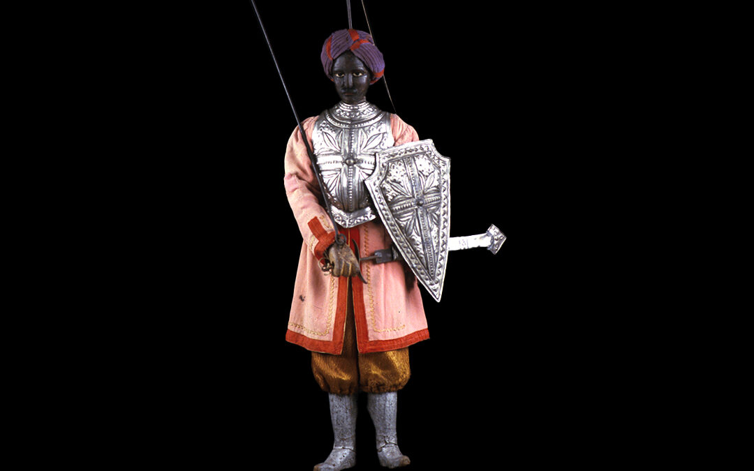 Soldato saraceno armato dell’Opera dei Pupi