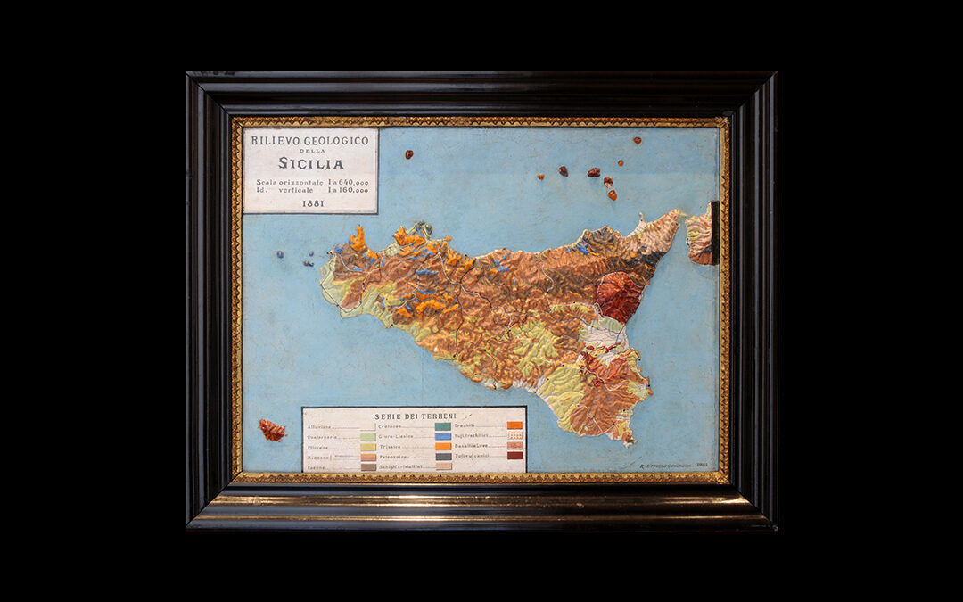 Rilievo geologico della Sicilia