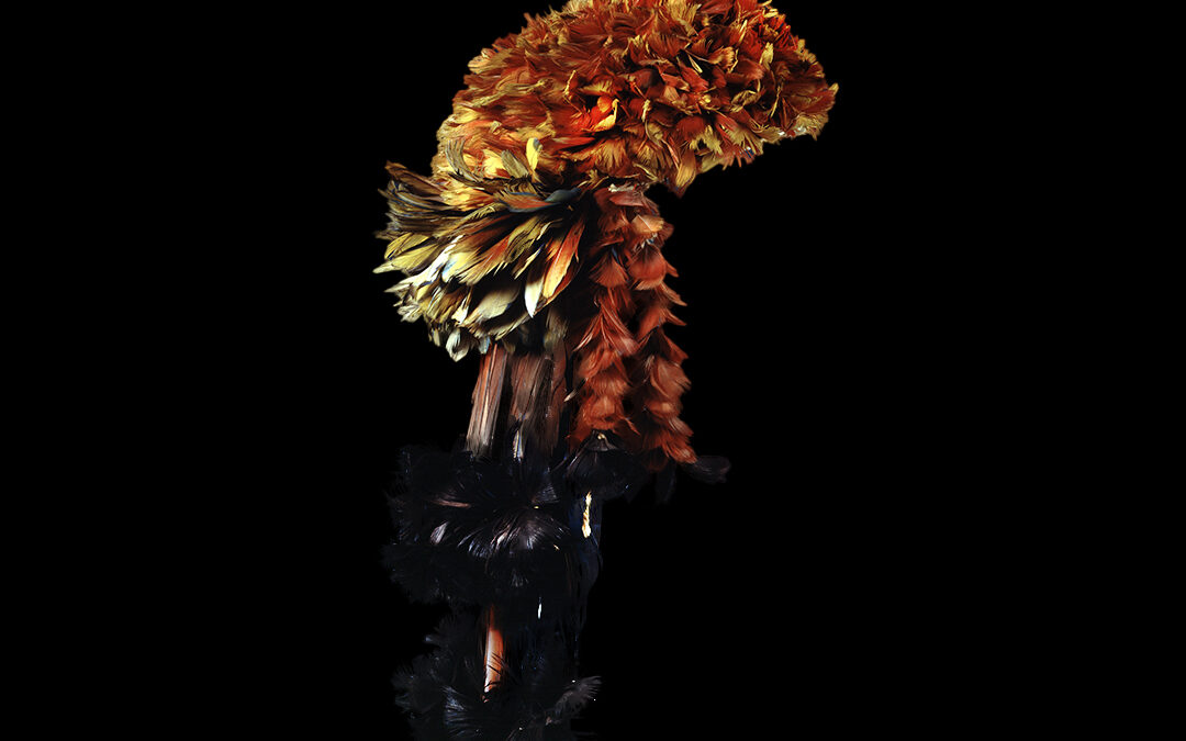 Copricapo,  usato come ornamento rituale