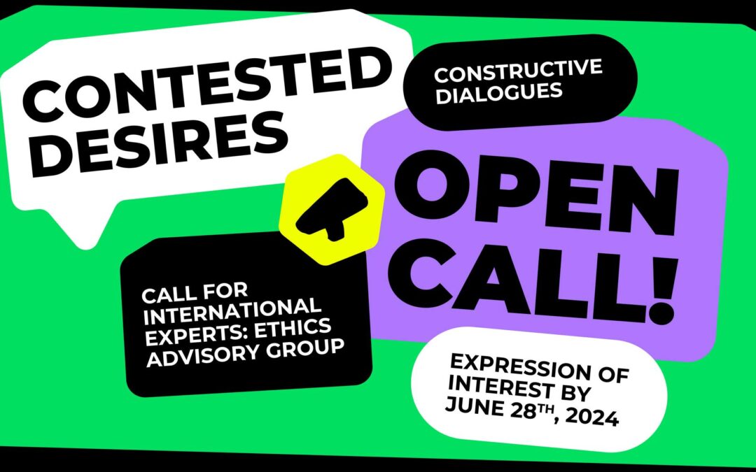 OPEN CALL | International Experts: Ethics Advisory Group