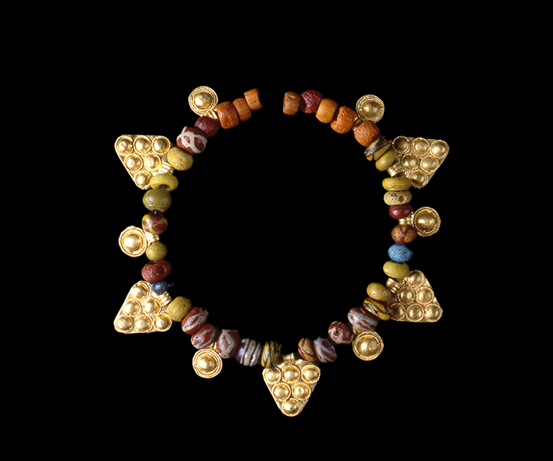 Collana Tomba 7 Castel Trosino Inv. 1305R