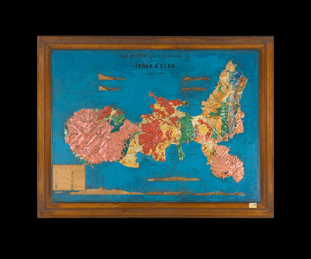 Fig.4 Plastico geologico Isola d’Elba
