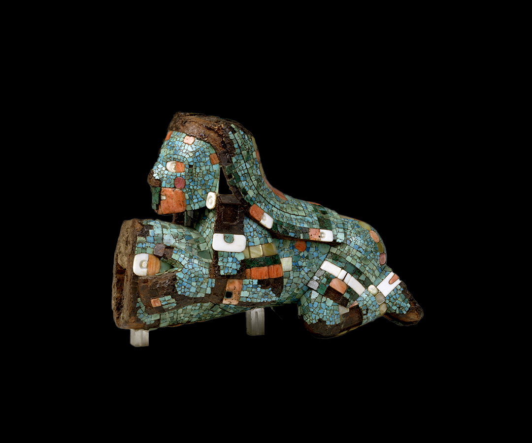 Impugnatura in mosaico coltello safrificale_INV MPE 4216