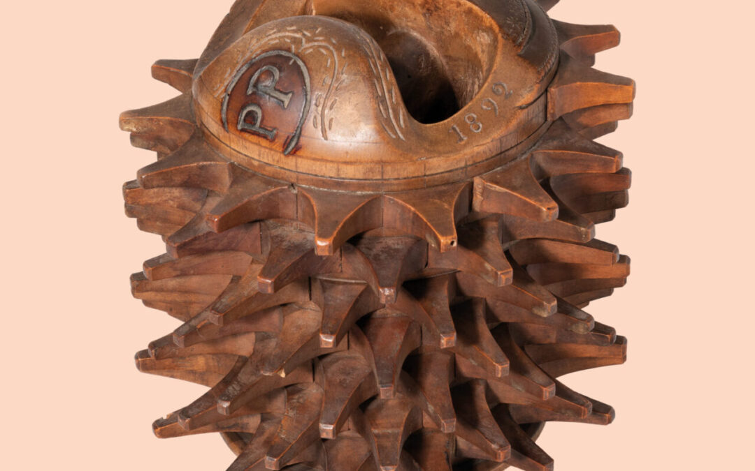 Percorso tattile: il guanto del gioco della palla