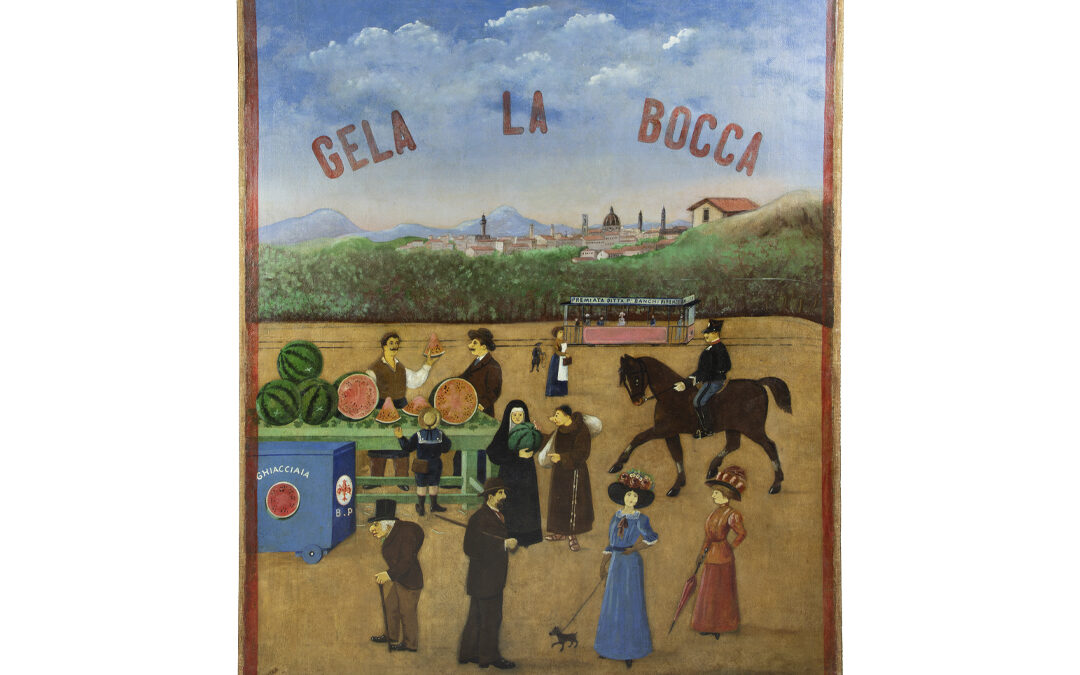 Watermelon-seller’s sign