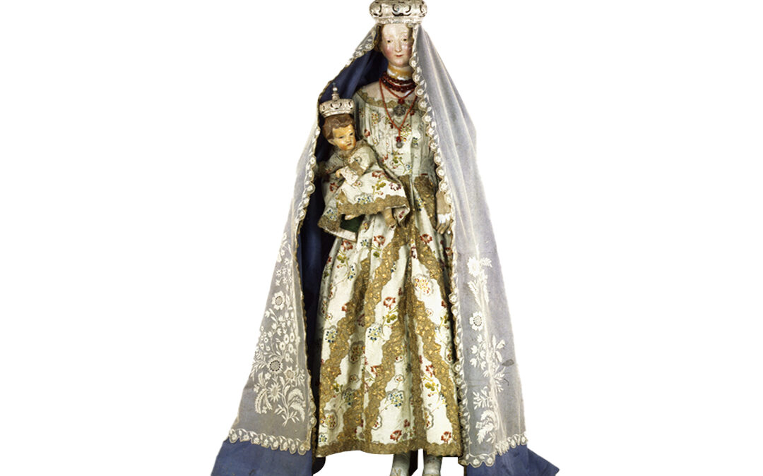 Madonna vestita di Soriano nel Cimino con bambino