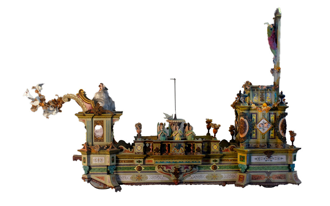 Modello del carro della Madonna della Bruna