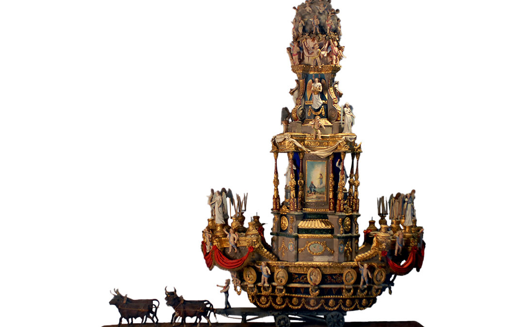 Modello del carro di Santa Rosalia