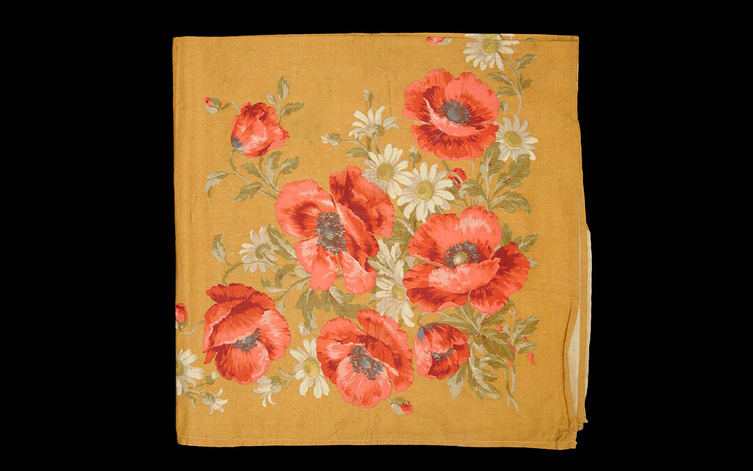 Fazzoletto di cotone giallo