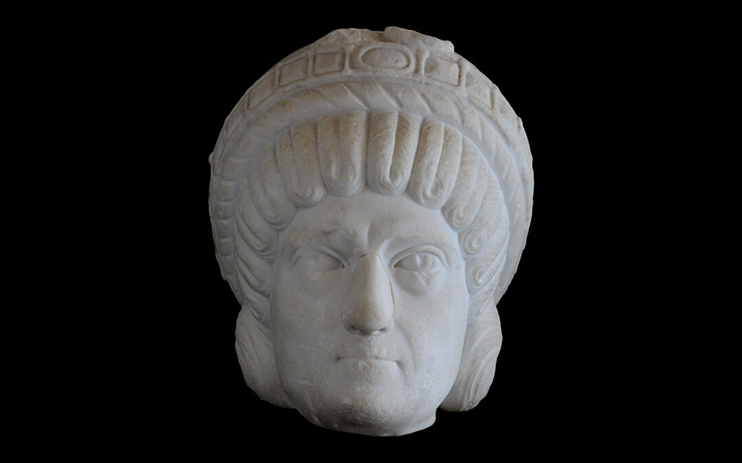 Testa ritratto di imperatrice