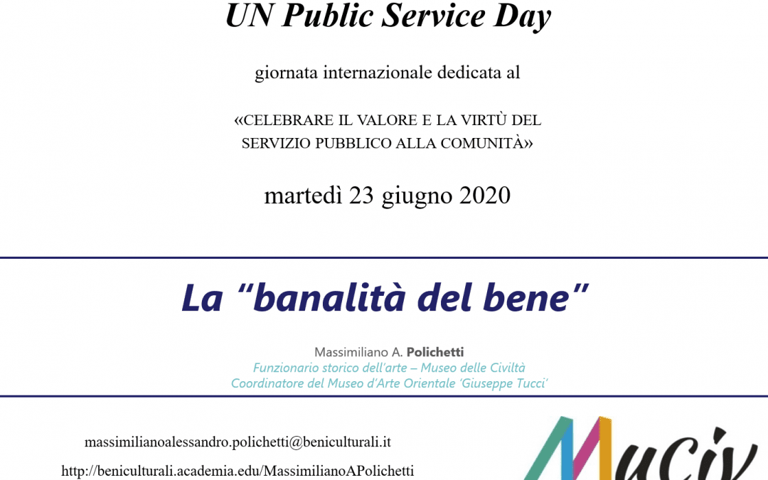 La “banalità del bene”