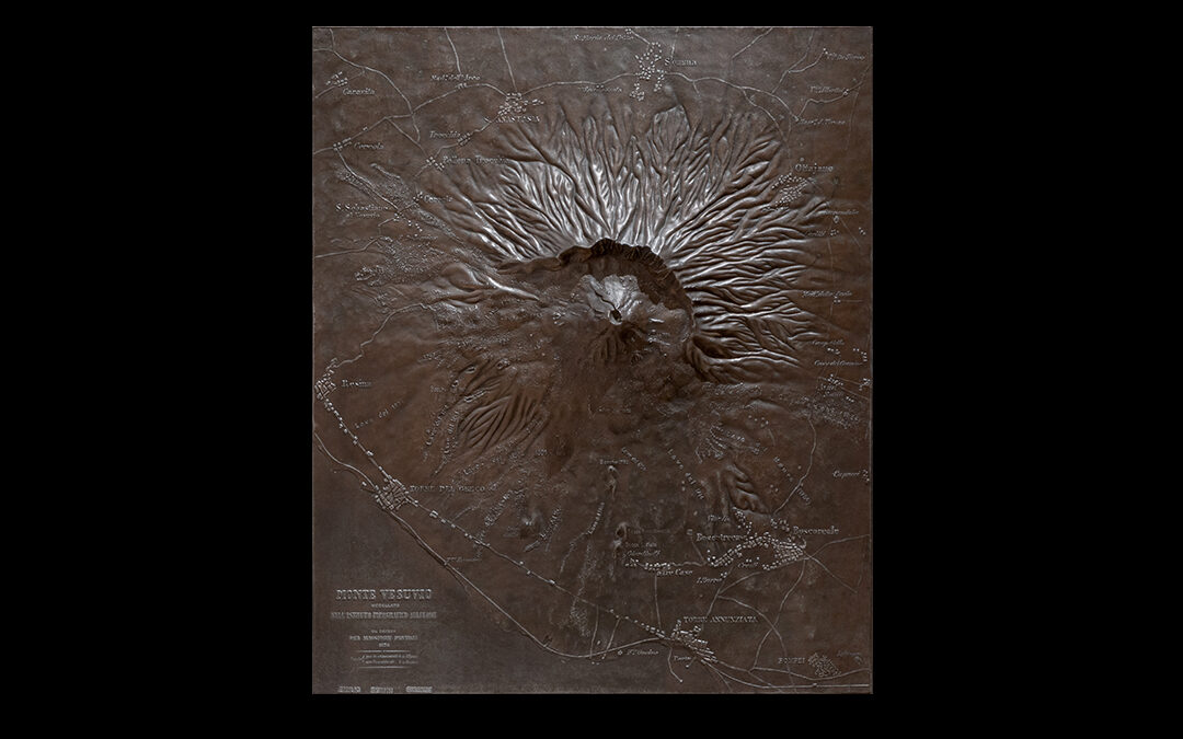 Rilievo topografico del Monte Vesuvio
